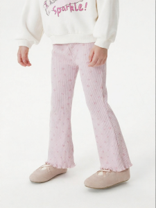 Marc&Janie | Sweet Lace Design Girls Stretch Bell Bottom Pants