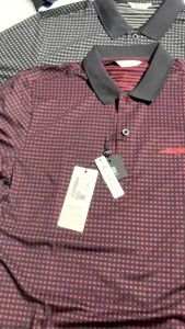 Áo thun polo nam ngắn tay ARISTINO phom suông mềm mịn thoáng mát APS077S3