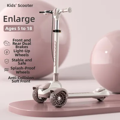 Light Up Three-wheel Folding Scooter 3 Wheel