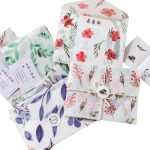 10pcs/lot Envelope for Wedding Sulfuric Acid Paper Envelope School Stationery Cute Four Seasons in Dream Gift Letter Invitation