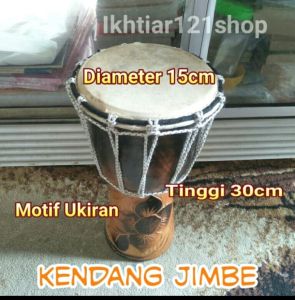 Gendang Jimbe/Kendang jimbe ukiran Asli
