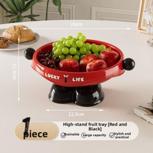 BEIDIQI | Aesthetic Water-Draining Fruit Tray Health Material