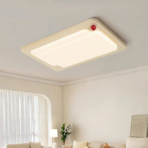 FANCY LAMP CLUB | Modern Eye-Protecting Creamy Style Ceiling Light