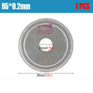Ultra Thin Diamond Tile Grout Removal Saw Blade 85mm Cutting Disc for Ceramic Marble Angle Grinder Power Tool Accessories 1pcs