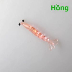 EELHOE | 20 Chiếc Mini Mềm Giun Tôm Mồi Câu Cá 40 Mm Nhân Tạo Mồi 0.4G Silicone Câu Cá Cho Bass