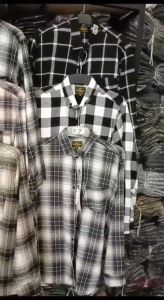 Kemeja flanel pria lengan panjang termurah STYLE FHASION