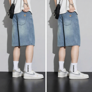 Summer Lightweight Casual Brand Loose Denim Shorts