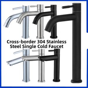 ZHENTAIYUAN | Stainless Steel Cold Water Faucet for Vanity