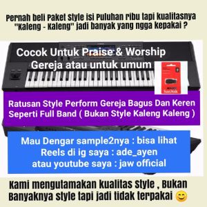 Style Yamaha Gereja Bagus dan Keren Seperti Full Band