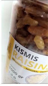 Kismis Arab 1Kg Golden Raisin Jumbo Toples Food Grade