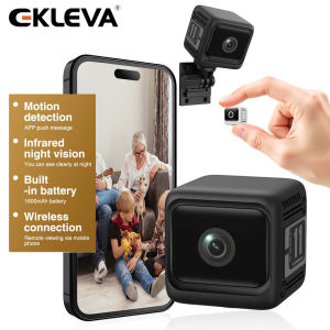 EKLEVA  1080p Mini Camera Home Small Wireless Wifi Cameras Outdoor Upgraded Motion Detection Security Alerts Night Vision Camera