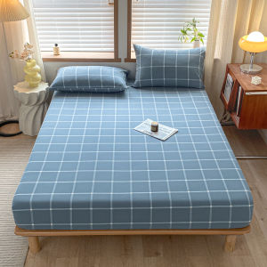 Pure Cotton Fitted Bed Sheets Cover Single Piece Cotton Bed Bed Sheets Dust Cover All-Inclusive Mattress Protector Cover 2025 New Model Universal for All Seasons