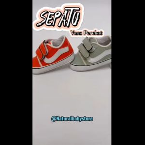 Sepatu Anak Vanss Perekat Laki Laki Perempuan / Sepatu Bayi Fashion / Fashion Anak