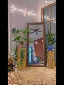 Khung Gương Khung Tranh Ảnh Gỗ Mô Phỏng Lũa Trang Trí Vintage