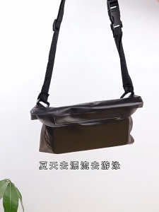 𝐖𝐀𝐕𝐄 𝐆𝐔𝐀𝐑𝐃 Transparent Waterproof Waist Bag Adjustable Strap Phone Pouch Beg Telefon Kalis Air 手机防水袋