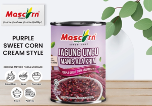 [READY STOCK] Mascorn Canned Purple Sweet Corn Cream Style 425g