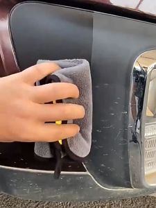 (Buy 6 Get 4) Car Plastic Coating Agent 30ml Pemulih Plastik Plastic Parts Crystal Coating Refurbish Restorer with Sponge Auto Accessories Easy To Use