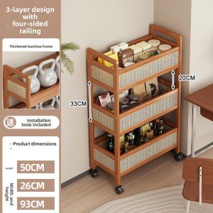 CHUJUN | Mobile Household Multi-level Storage Rack