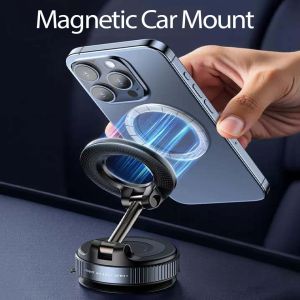 Universal Holder Magnetic Car Phone Holder 360° Rotation Vacuum Adsorption Strong Suction Holder For PhoneNavigation Bracket