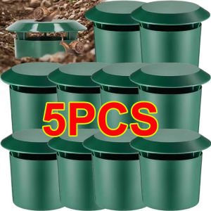 5pcs Snail Trap Catcher Garden Slug Cage Reusable Pests Bait Station Tools Reject Pest Repeller Snail Trap Snail Cage Farm Protector