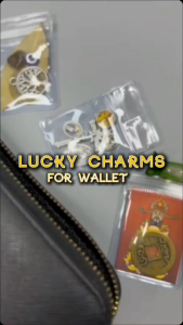 LUCKY CHARMS FOR WALLET (5 IN 1 SET RELIGIOUS PROTECTORS PROTECTION CHARMS ST. BENEDICT MEDAL)