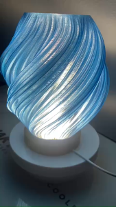 Đèn ngủ LED xoắn nghệ thuật – 3 chế độ ánh sáng siêu chill
