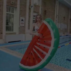 Pelampung Matras Buah Semangka dan Nanas