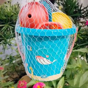 20PCS Beach Toys Set For Kids Digging Sand Playing Toys Cart Beach Bucket Shovel Hourglass Set