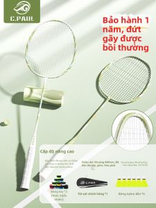 PAULYOUXUAN | Bộ Vợt Cầu Lông Chất Liệu Carbon Thật Nhẹ và Bền