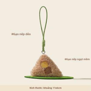 JIUJI | Chú Zongzi Bông Đính Khóa Dễ Thương