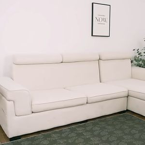 Elastic Sofa Seat Cover Sarung Kusyen L-Shape Cushion Cover Sofa Protector Kusyen Cover Sarung Sofa Kerusi