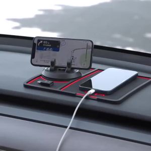 Multi-Functional Car Anti-Slip Mat Auto Phone Holder Non Slip Sticky Anti Slide Dash Phone Mount Silicone Dashboard Car Pad Mat