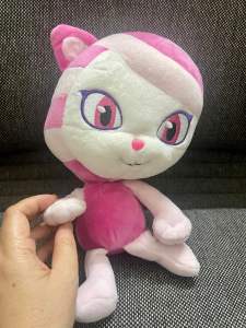 Bé mèo sọc hồng nhồi bông candy Pang 28cm Hàn