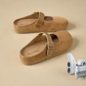 La Chapelle | Vintage Style Thick Sole Slip-On Shoes
