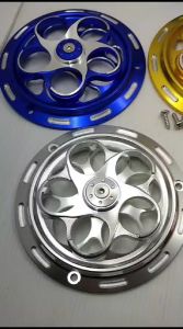 SPINNER COVER KIPAS FULL CNC MODEL KEMBANG VESPA COVER FAN SPINNER VESPA SPRINT PNP ALL MATIC WJY555
