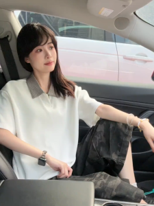 Áo Thun Polo Tay Ngắn Cổ Polo Nam Mùa Hè Cleanfit Nặng Nửa Tay Áo Thun Mỹ Cổ Điển Vai Tay Áo Thường Xuyên Polyester