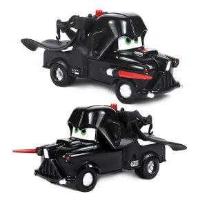 Takara Tomy | Disney Alloy Car Mater Dark Warrior Lightning McQueen 1:55 Metal Die Casting Model Car Childrens Birthday Gifts Racing Toys