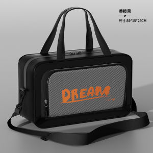 Womens Swimming Bag Fitness Towel Bag Large Capacity Swimwear Storage Bag Waterproof Wash Bag Square Shoulder Bag