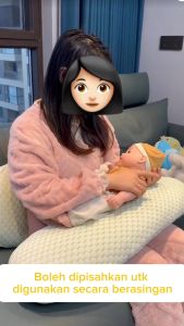 ReadyStock 🇲🇾 Premium Quality Pregnancy Pillow G / U / H Shape Multi Use Back Protect Pregnant Mommy Pillow Maternity