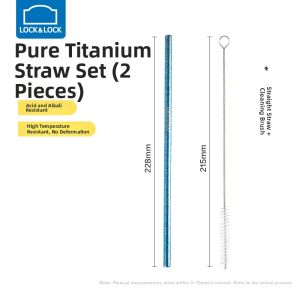 LocknLock | Non-Disposable Healthy Titanium Straw