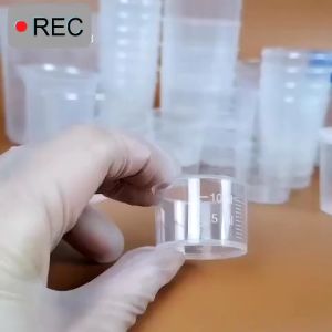Cốc Nhựa Có Chia Vạch 50ml 100ml & 200ml - Ca Ly Nhựa Đong Định Lượng Pha Chế / Cốc Chia Vạch Đo Lường Tiện Lợi