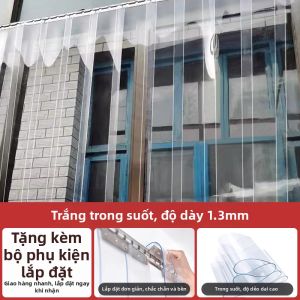 LVSEFENG | Rèm Nhựa PVC Mềm Chống Gió Lạnh