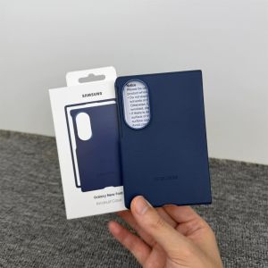Samsung | Luxury PU Leather Kindsuit Case For Samsung Galaxy Z Fold 8 Fold8 Foldable Smartphone Full Wrap Anti‑Scratch Protective Cover