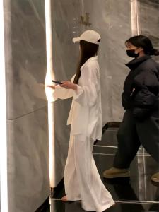 Korean Design Textured Polo Neck Loose Top High Waist Youthful Wide Leg Pants Two Piece Set Women Early Spring Fashion