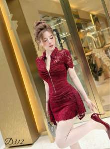 Đầm Body Bigsize 50-90KG Siêu Sờ Lây Sang Chảnh Hack Dáng Cho Nàng Chuppy Cá Tính- D312 - Ú Xinh Store(Body Ren Nhung)