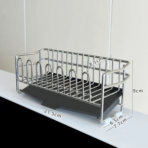 Kitchen Sink Drain Rack Sponge Steel Wool 304 Stainless Steel Wire Basket Dishwashing Cloth Storage Shelf Home Kitchen