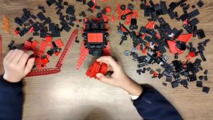 Skibidi Toilet Đồ Chơi Lắp Ghép Red Devil Monitor Man 473 Chi Tiết Mô Hình Skibidi Toilet Titan Camera Man v2