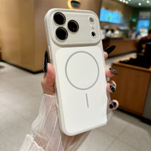 Original Liquid Silicone For Magsafe Magnetic Case For iPhone 18 17 16 15 Pro Max Instantly Changing Camera Protection Cover