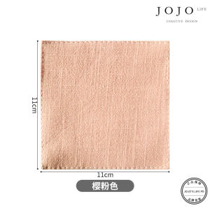 Simple Modern Jiojios L. PD Councilor Cotton Heat Resistant Mat Tea Ceremony Cup Mat Solid Color Home Use Cloth Art