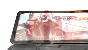 Cover Plat Nomor Gamido Model Kotak Variasi Universal